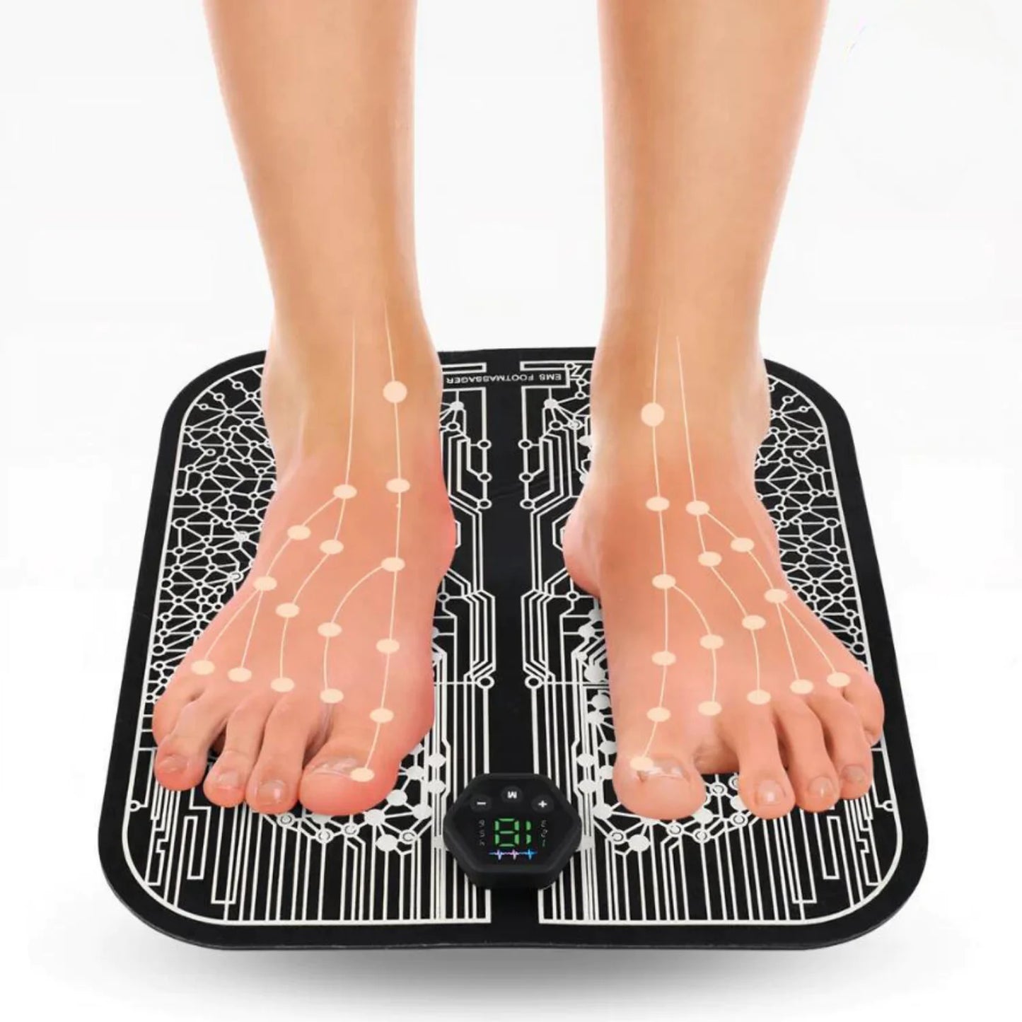 Say Goodbye to Chronic Foot Pain with our EMS Foot Massager