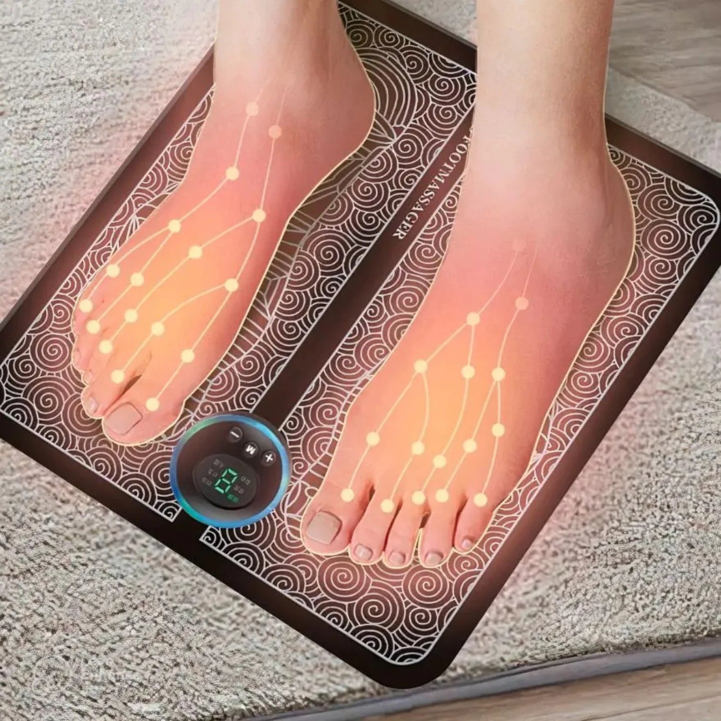 Say Goodbye to Chronic Foot Pain with our EMS Foot Massager