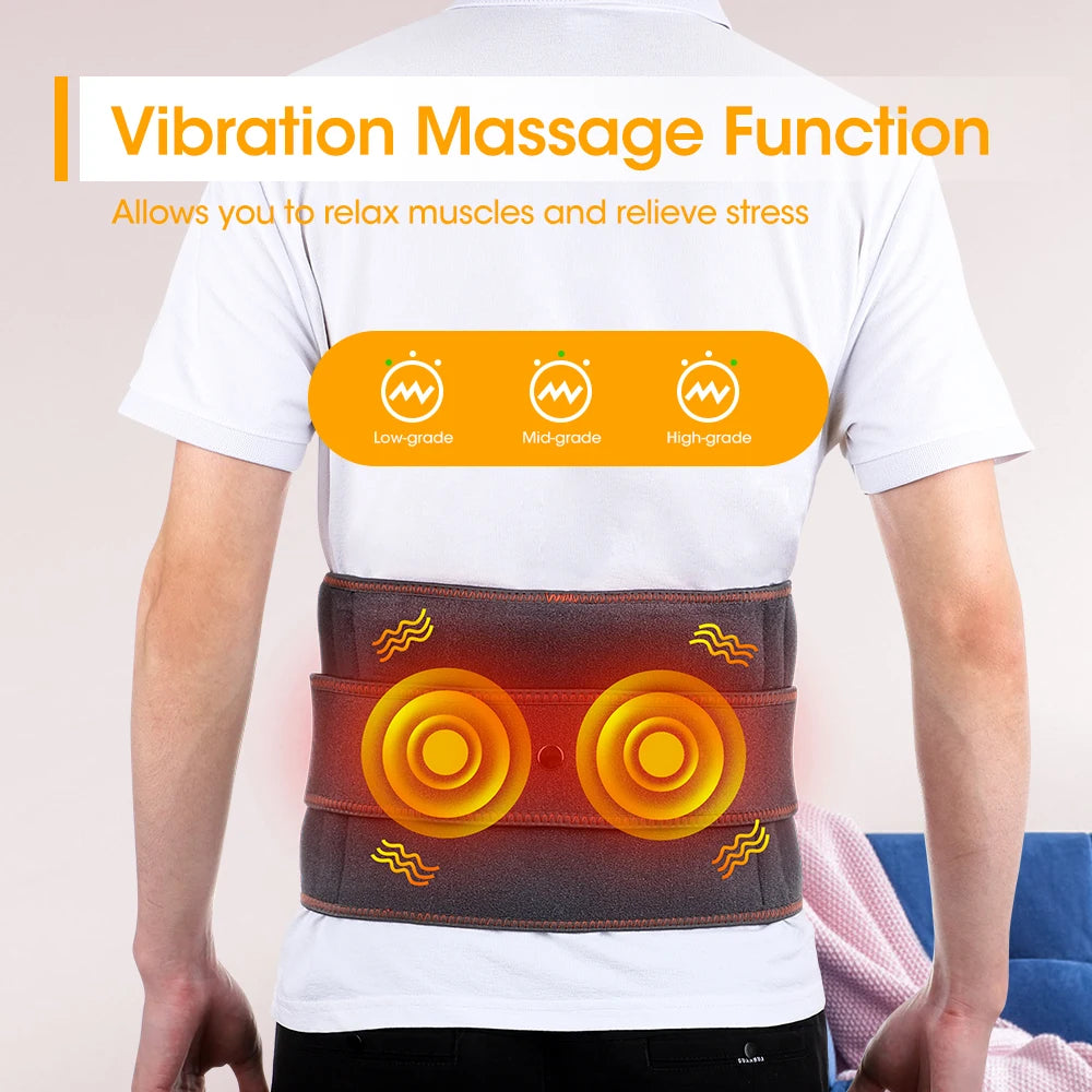 Multifunctional Heat Waist Massager