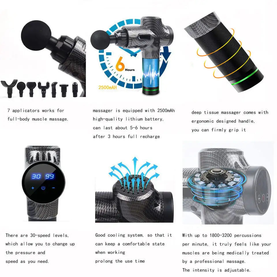 Mussore's Electric Muscle Gun Massager