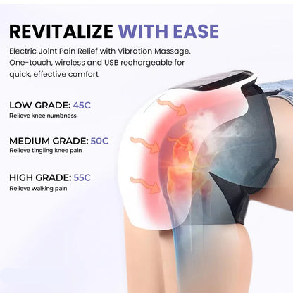 Smart Physiotherapy Heating Press Knee Massager