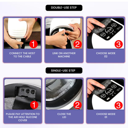 Smart Physiotherapy Heating Press Knee Massager